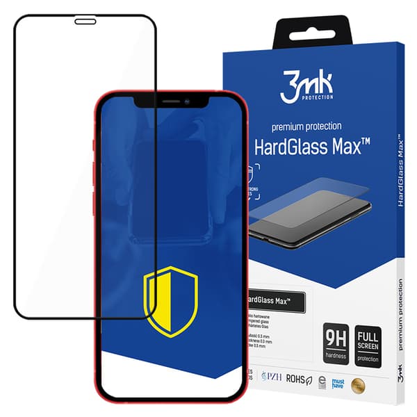 APPLE IPHONE 12 PRO MAX SORT - 3MK HARDGLASS MAX