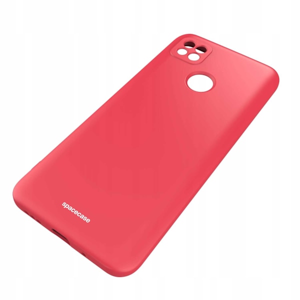 Spacecase Silikonfodral För Xiaomi Redmi 9C Rött Väska