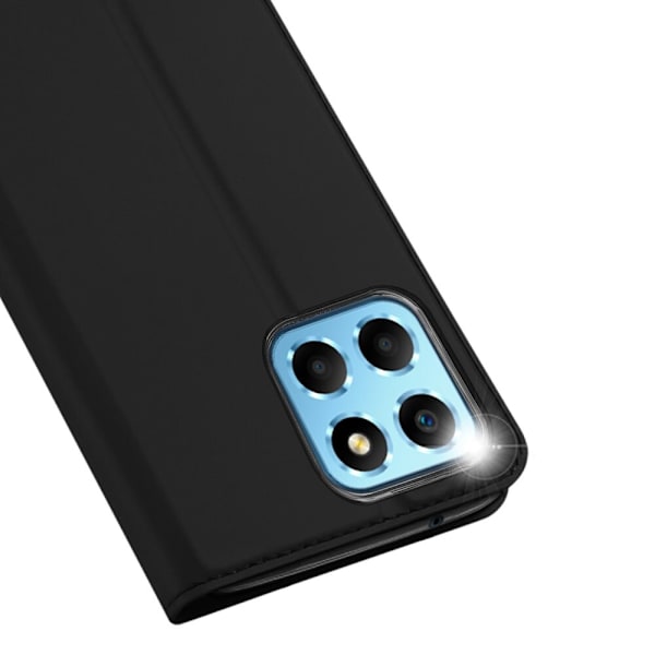 Dux Ducis Skin Pro-deksel Honor X8 5G lommebokdeksel med svart klaff