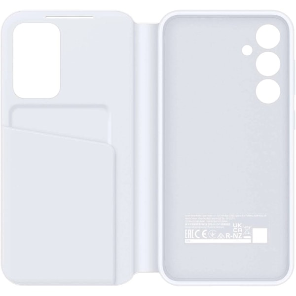 Samsung Smart View Wallet EF-ZS711CWEGWW Deksel til Samsung Galaxy S23 FE - Hvit