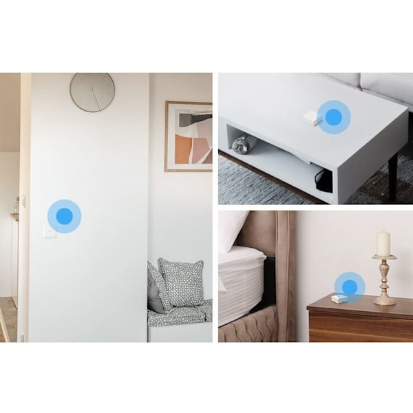 Sonoff SNZB-01 ZigBee trådløs fjernkontroll trykkknappbryter hvit (SNZB-01)