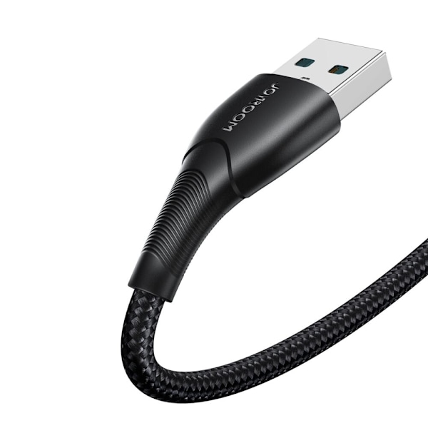 Joyroom Starry Series SA32-AL3 3A USB-A / Lightning-kabel 1m - svart