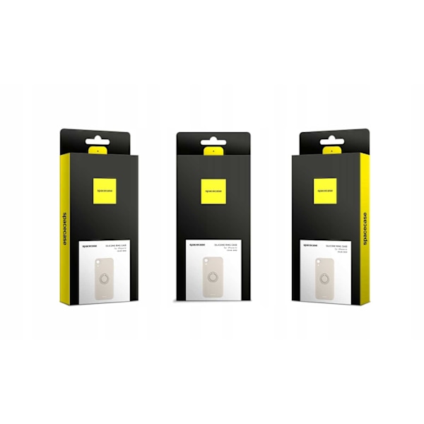Spacecase Silikonecase Ring För Iphone Xr 11 12 13 14 Bone