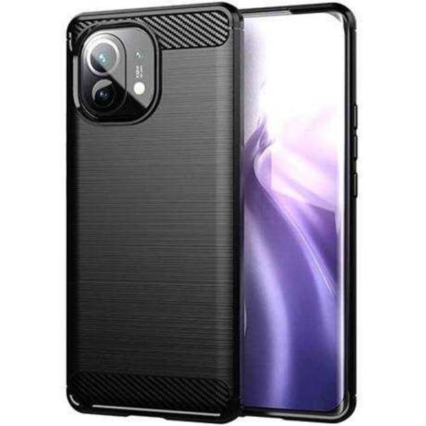 Spacecase Cover Till Xiaomi Mi 11 Lite 5G Ne Carbon Black