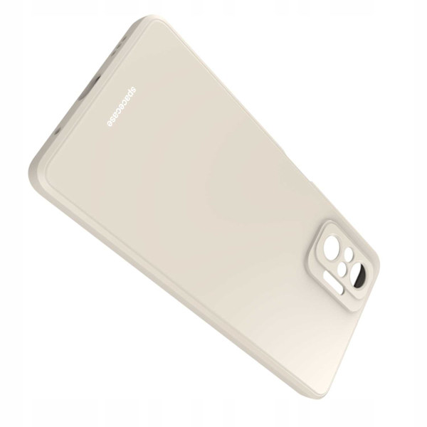 Spacecase Silikonfodral För Xiaomi Redmi Note 10 Pro Bone