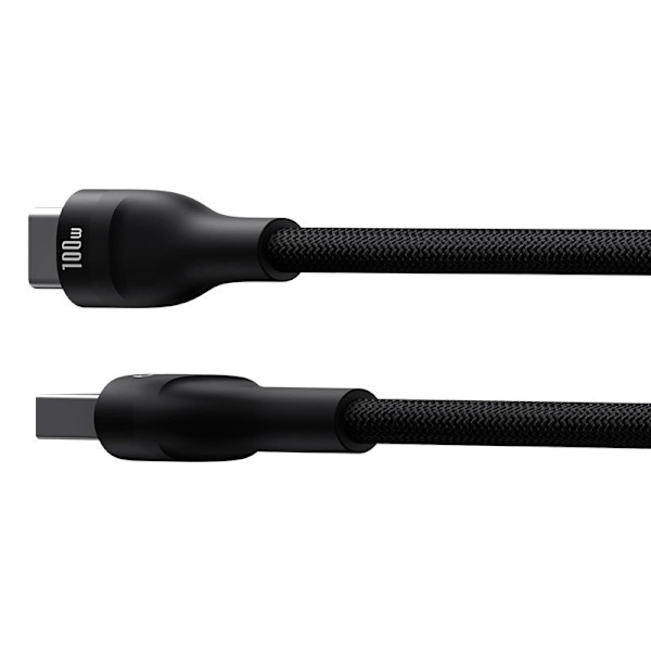 Baseus Flash 2 USB-A / USB-C kabel 100W 2 m - svart