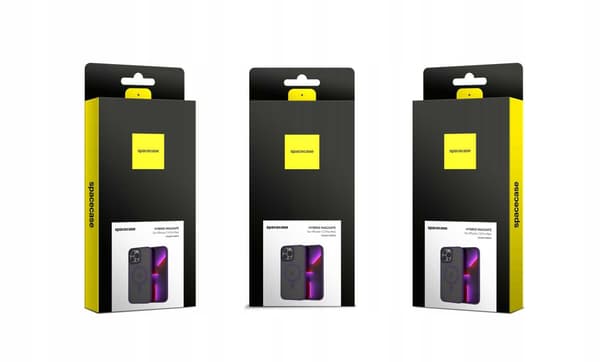 Spacecase Hybrid Case För Iphone 13 Pro Max För Magsafe Lila