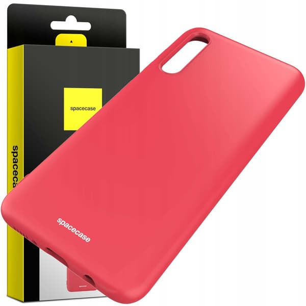 Spacecase Silikonfodral För Samsung Galaxy A50 Red