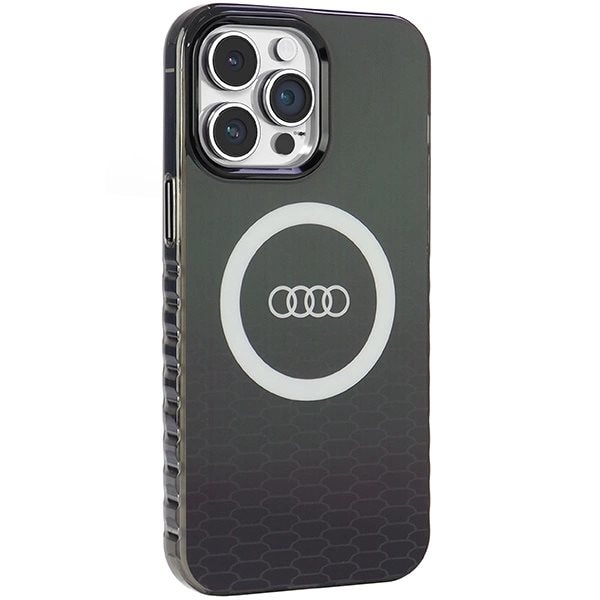 Audi IML Big Logo MagSafe beskyttelsesdeksel til iPhone 14 Pro Max - svart