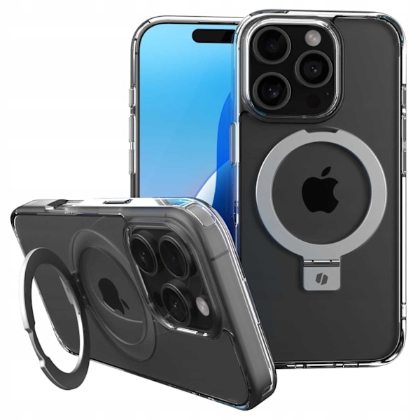 Spacecase Case Ring Pro Mag För Iphone 16 Pro Clear Transparent