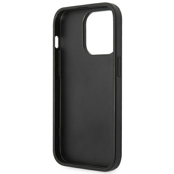 Gjett GUHCP14LPSASBBK iPhone 14 Pro 6.1 svart/svart Saffiano-stropp