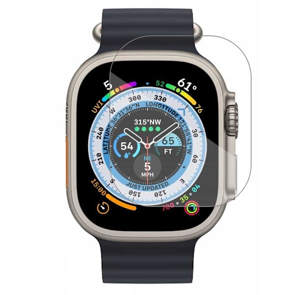 Spacecase Härdat Glas 2.5D För Apple Watch Ultra 49Mm Skärmskydd