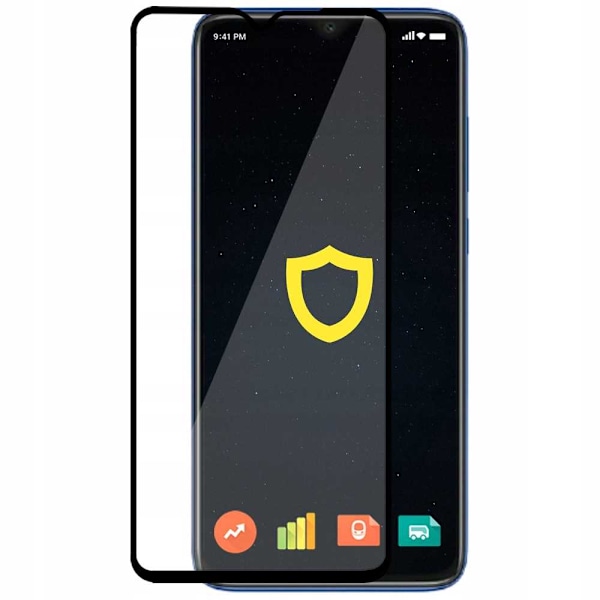 Spacecase 5D Härdat Glas För Xiaomi Redmi Note 8 Pro Protective