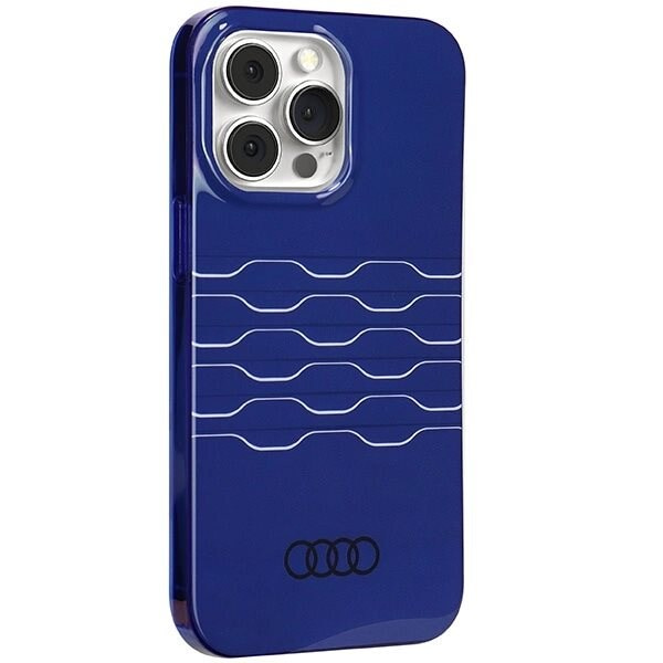 AUDI IML MAGSAFE ETUI TIL IPHONE 13 PRO MAX - BLÅ