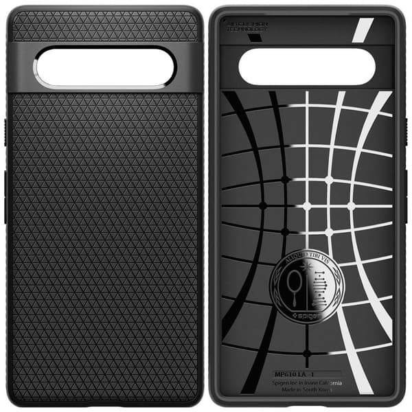 SPIGEN LIQUID AIR GOOGLE PIXEL 7A MATT SVART