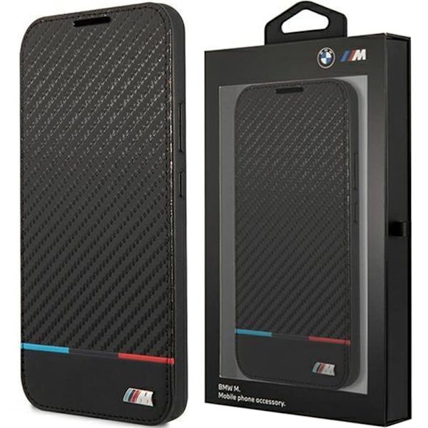 BMW M COLLECTION TRIANGLES ETUI TIL SAMSUNG GALAXY S22+ - SORT