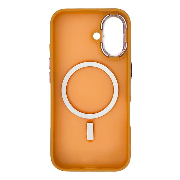 MAGNETIC COLLECTION MAGSAFE ETUI TIL IPHONE 16 - ORANGE