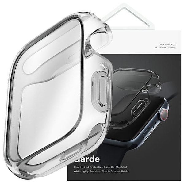 UNIQ Garde Apple Watch Series 7/8 45mm veske. grå/røykgrå