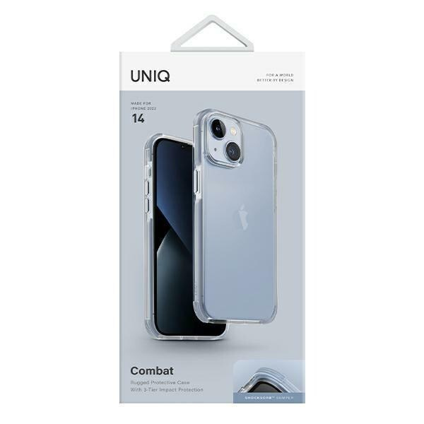UNIQ Combat iPhone 14 6.1 deksel blå/blå