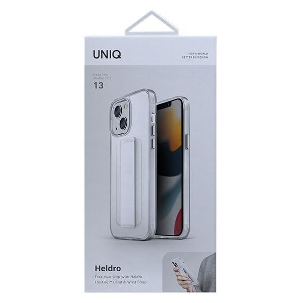 UNIQ Heldro iPhone 13 6.1 deksel gjennomsiktig/klar