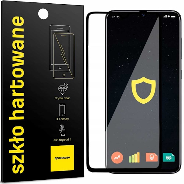 Spacecase 5D Härdat Glas För Samsung Galaxy A70 Skärmskydd