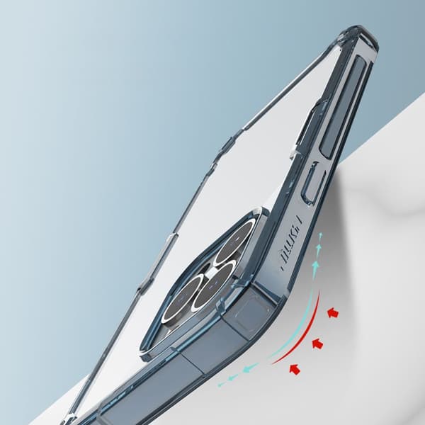 NILLKIN CASE TASKER TRANSPARENT COVER TIL IPHONE 14 PRO