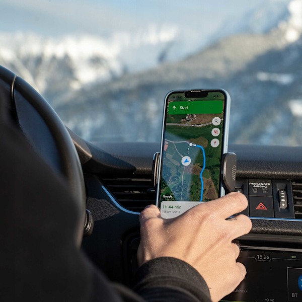 Spacecase Bilhållare Sc20 Universal Luftvent Svart För Telefon