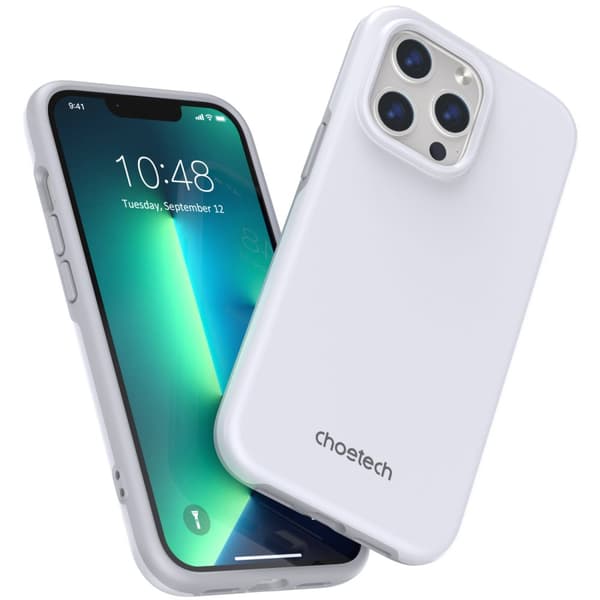 Choetech MFM Anti-dråpedeksel til iPhone 13 Pro Max hvit (PC0114-MFM-WH)