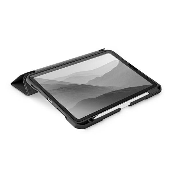 UNIQ Trexa iPad Pro 11 2021/2020 antimikrobielt deksel svart/svart