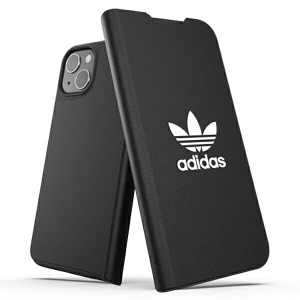 ADIDAS OR BOOKLET CASE BASIC ETUI TIL IPHONE 13 - SORT OG HVID