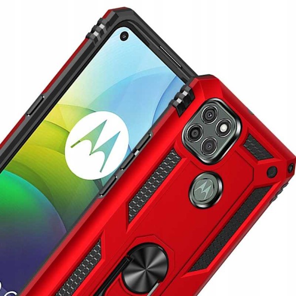 Spacecase Ring Nx-Fodral För Motorola Moto G9 Power Röd Skydd