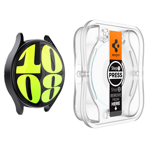 HÆRDET GLAS SPIGEN GLAS.TR "EZ-FIT" 2-PACK GALAXY WATCH 7 (40 MM) KLAR