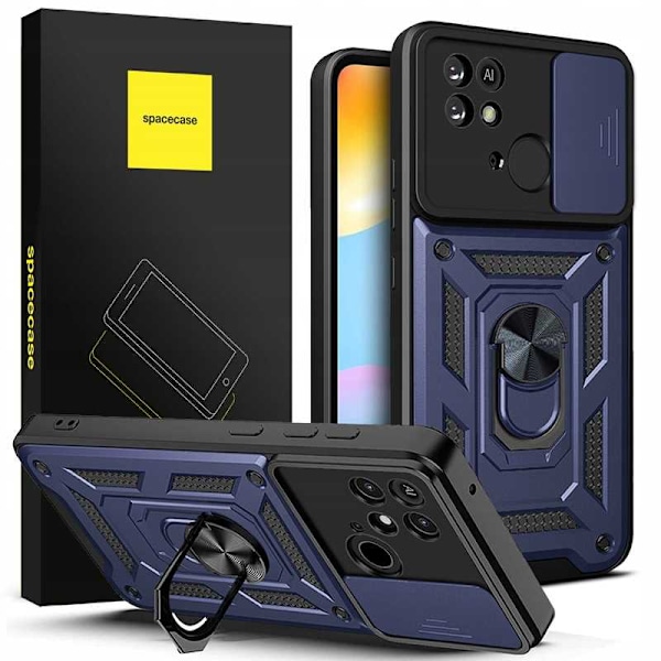 Spacecase Fodral För Xiaomi Redmi 10C Poco C40 Blue