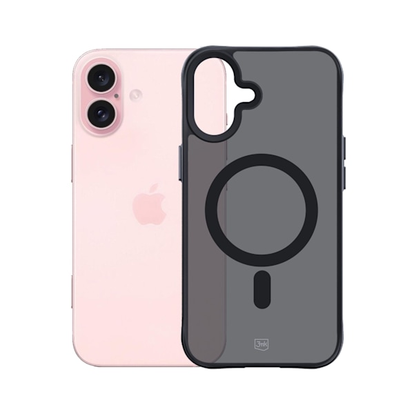 APPLE IPHONE 16 - 3MK SMOKE MAGCASE
