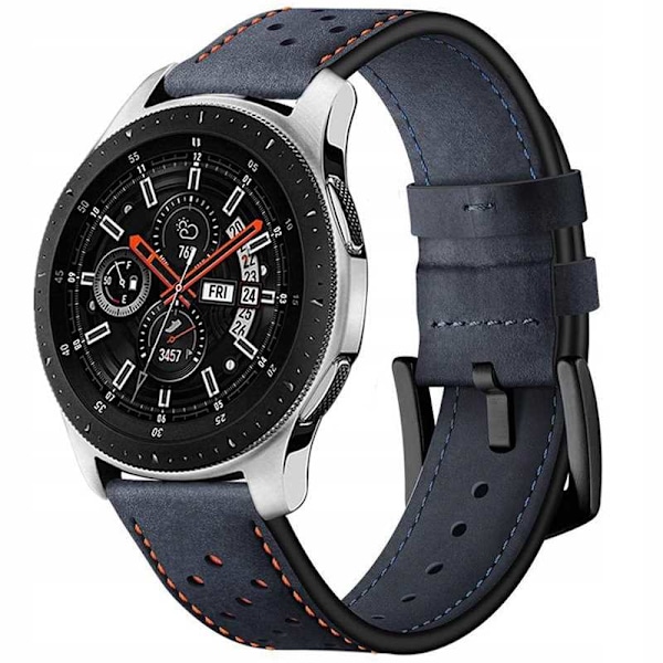 Spacecase Klorrem 22 Mm Elegance Marinblåt För Apple Watch