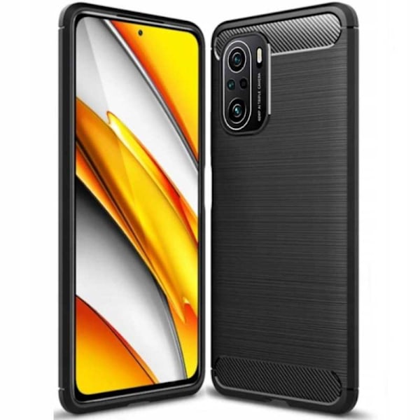 Spacecase Case Kolskydd För Poco F3 Black Case Skydd