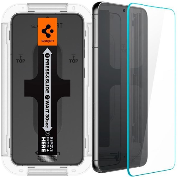 HÆRDET GLAS SPIGEN GLAS.TR "EZ FIT" 2-PACK GALAXY S23 CLEAR
