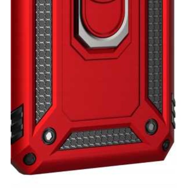 Spacecase Ring Nx-Fodral För Motorola G9 Play E7 Plus Rött Skydd