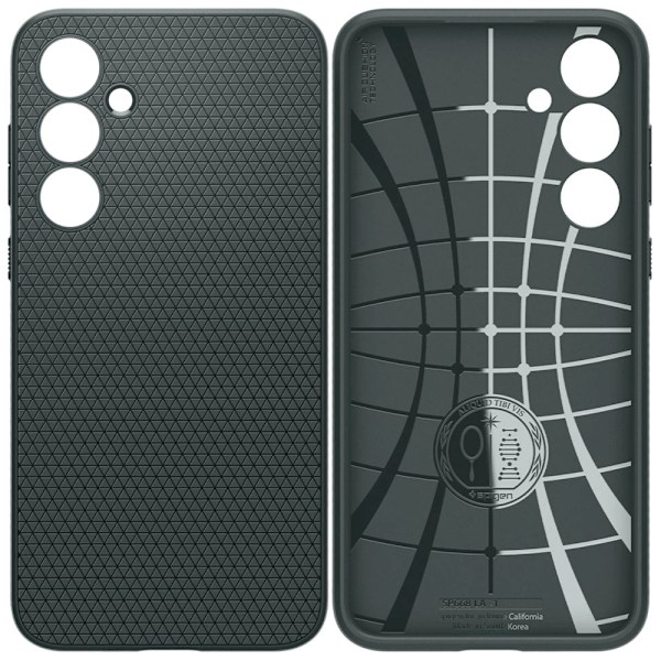 SPIGEN LIQUID AIR ETUI TIL SAMSUNG GALAXY A55 5G - GRØN