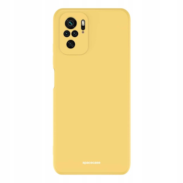 Spacecase Silikonfodral För Xiaomi Redmi Note 10 10S Gul Skydd