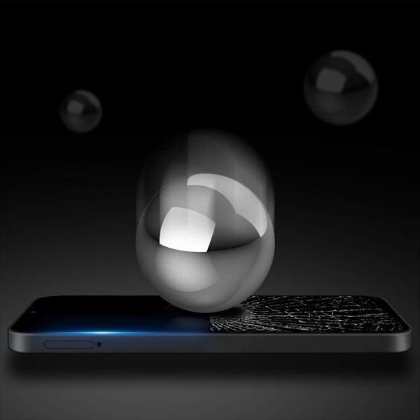 DUX DUCIS HOLDBART HÆRNET GLAS 9H TIL OPPO A17 MED SORT RAMME