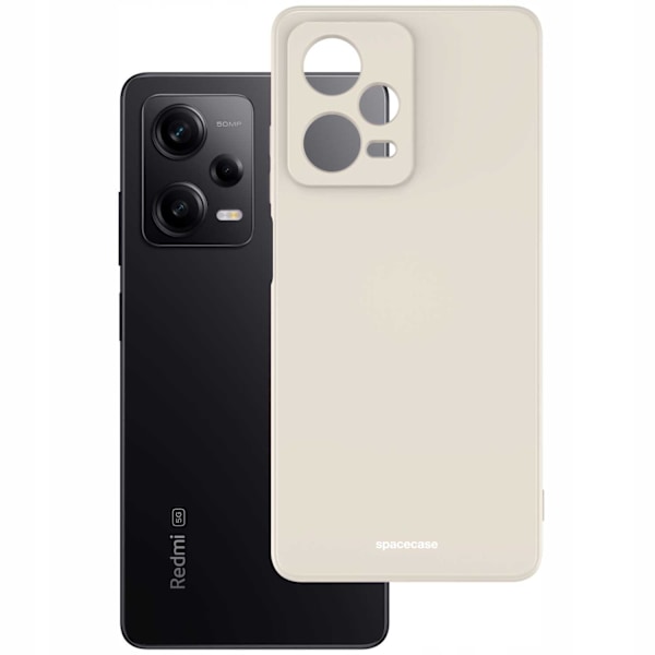 Spacecase Silikonfodral För Xiaomi Redmi Note 12 Pro 5G Bone