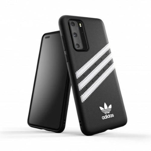 ADIDAS OR MOLDED CASE PU TIL HUAWEI P40 - SORT OG HVID