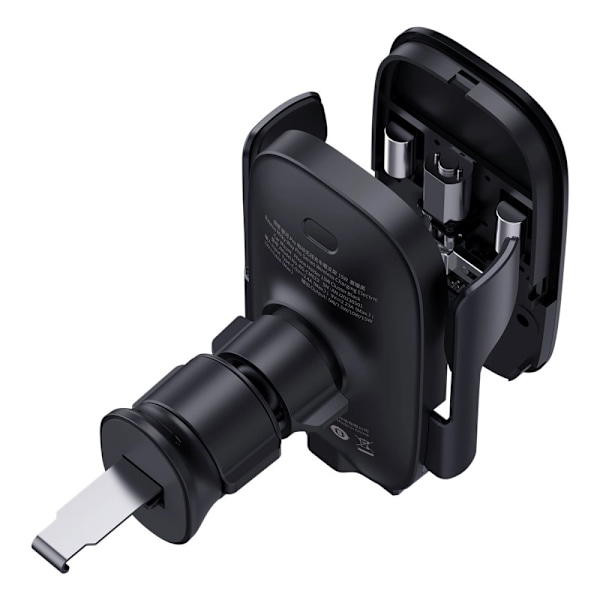 Baseus Milky Way Pro Series BS-CM023 bilfeste for grill? lufttilførsel med 15W induktiv lader - sort