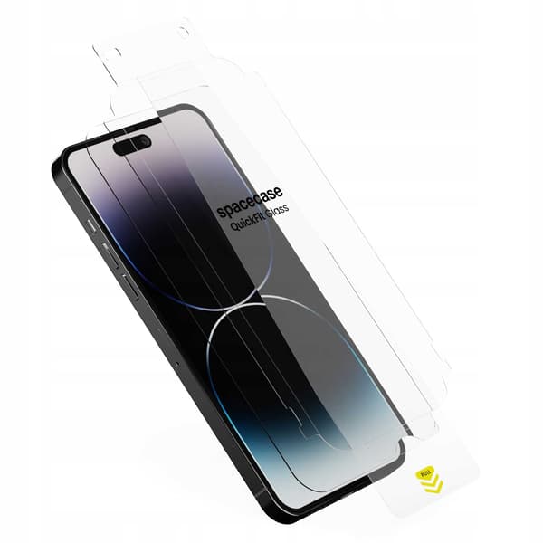 Spacecase Quickfit Härdat Glas För Iphone 14 Pro Max Skärmskydd