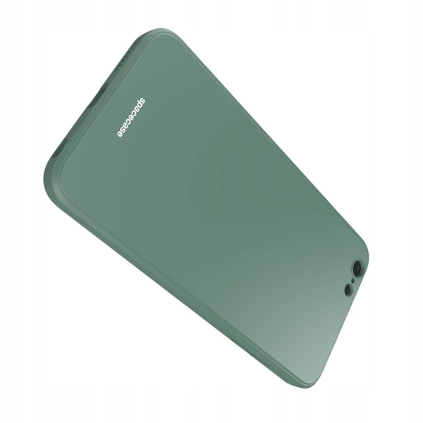 Spacecase Silikonfodral För Iphone 6 6S Plus Mörkgrönt Skydd