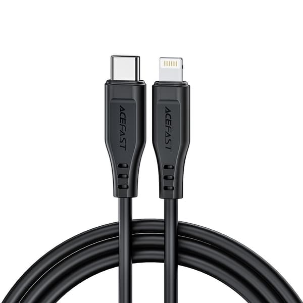 Acefast MFI-kabel USB Type C - Lightning 1,2m, 30W, 3A hvit (C3-01 hvit)