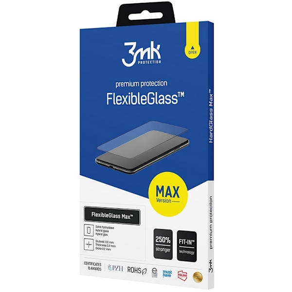APPLE IPHONE 16 PRO - 3MK FLEXIBLEGLASS MAX SORT