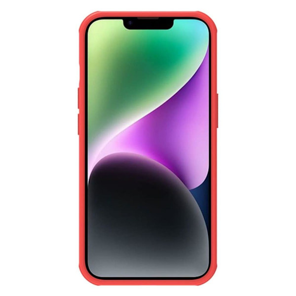 Nillkin Super Frosted Shield Pro-deksel til iPhone 14 Plus, bakdeksel, rødt