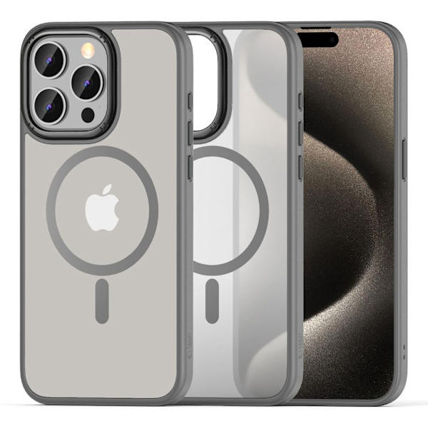 TECH-PROTECT MAGMAT "2" MAGSAFE IPHONE 15 PRO MAX MAT TITANIUM